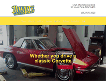 Tablet Screenshot of dunriteautomotiveslp.com